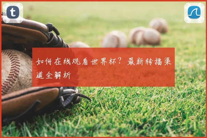 如何在线观看世界杯？最新转播渠道全解析