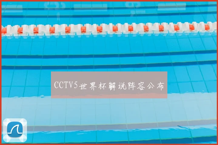 CCTV5世界杯解说阵容公布